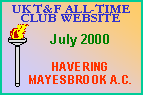 Jul 2000 - Havering Mayesbrook A.C.