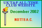Dec 2002 - Notts A.C.